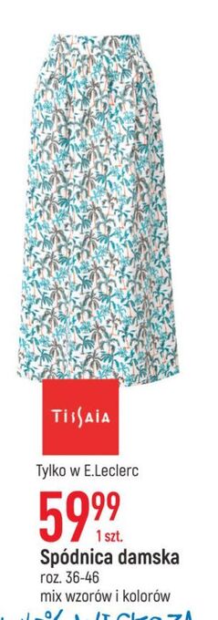 E.Leclerc Spódnica damska 36-46 tissaia oferta