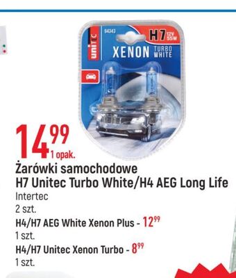 E.Leclerc Żarówka h4 xenon turbo unitec oferta