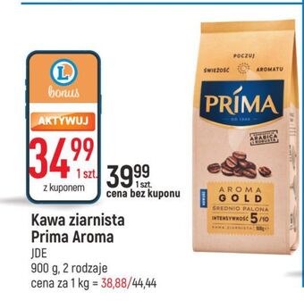 E.Leclerc Kawa cafe prima aroma gold oferta
