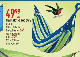 E.Leclerc Hamak 1-osobowy 100 x 200 cm saska oferta