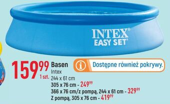 E.Leclerc Basen easy set 244 x 61 cm intex oferta