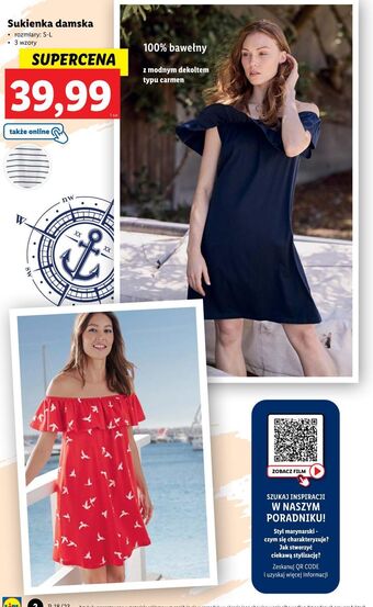 Lidl Sukienka damska s-l oferta