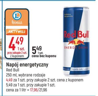E.Leclerc Napój energetyczny red bull oferta