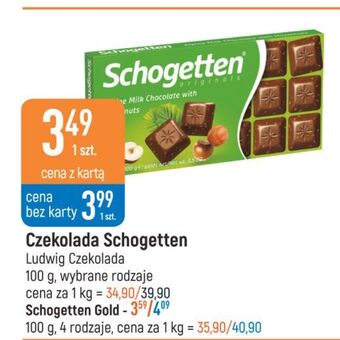 E.Leclerc Czekolada mleczna z orzechami schogetten oferta