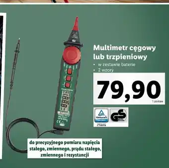 Lidl Multimetr trzpieniowy parkside oferta