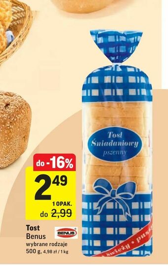 Intermarche Tost oferta