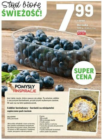 Intermarche Borówka oferta