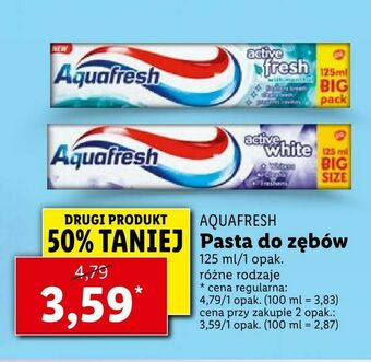 Lidl Pasta do zębów oferta
