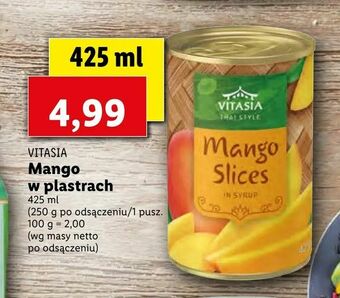 Lidl Mango w plastrach oferta