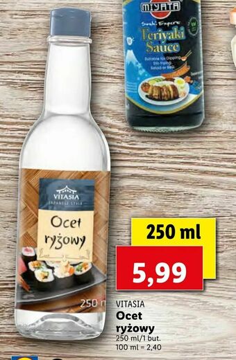 Lidl Ocet ryżowy oferta