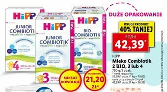 Lidl Mleko Combiotik 2 BIO, 3 lub 4 oferta