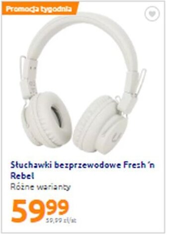Action Słuchawki bezprzewodowe Fresh 'n Rebel oferta