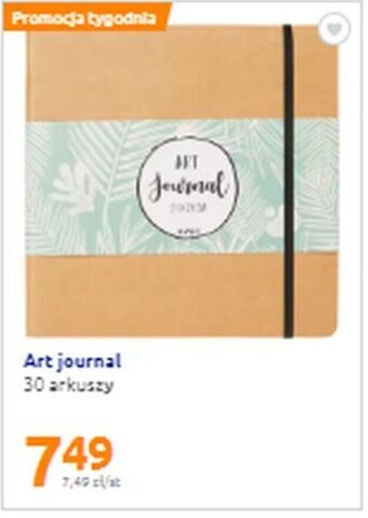 Art journal 30 arkuszy