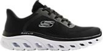 Deichmann Czarne sneakersy męskie skechers z systemem glide lite oferta