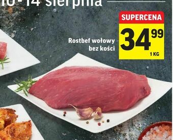 Intermarche Rostbef wołowy bez kości oferta