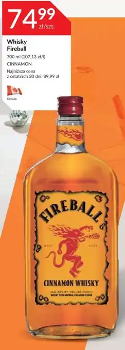 Stokrotka Whisky Fireball 700ml oferta