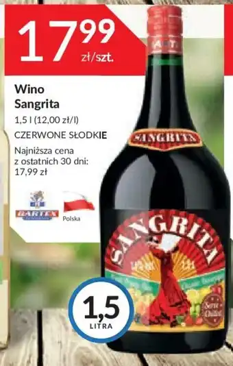 Stokrotka Wino Sangrita 1,5l oferta