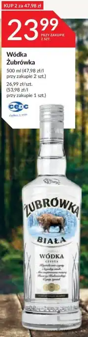 Stokrotka Wódka Żubrówka 500ml oferta