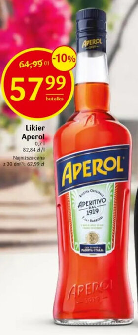 Delikatesy Centrum Likier Aperol 0,7l oferta
