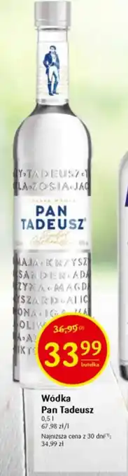 Delikatesy Centrum Wódka Pan Tadeusz 0,5l oferta