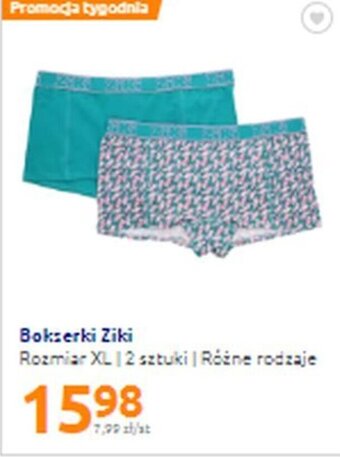 Action Bokserki Ziki Rozmiar XL | 2 sztuki | oferta