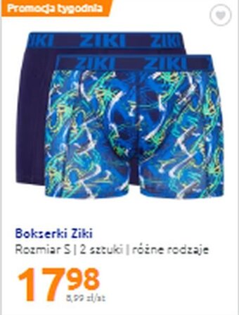 Action Bokserki Ziki Rozmiar S 2 sztuki oferta
