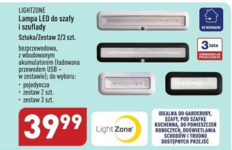 ALDI LIGHTZONE Lampa LED do szafy i szuflady oferta