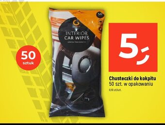 Dealz Chusteczki do czyszczenia kokpitu oferta
