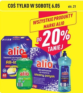 ALDI WSZYSTKIE PRODUKTY MARKI ALIO oferta