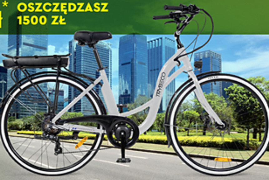 Promocja Rower elektryczny trybeco w Biedronka