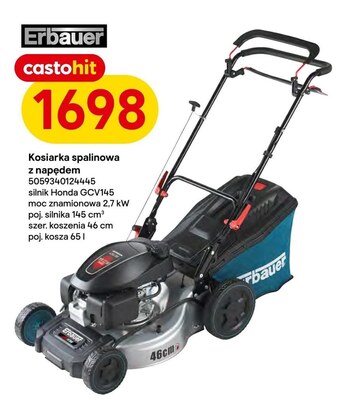 Castorama Kosiarka spalinowa erbauer oferta