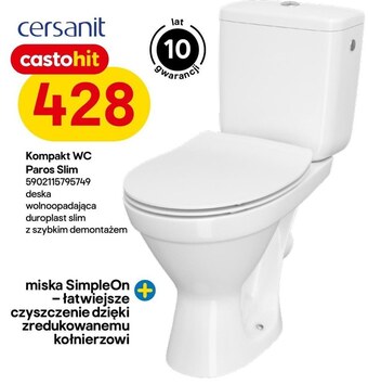 Castorama Kompakt wc cersanit oferta