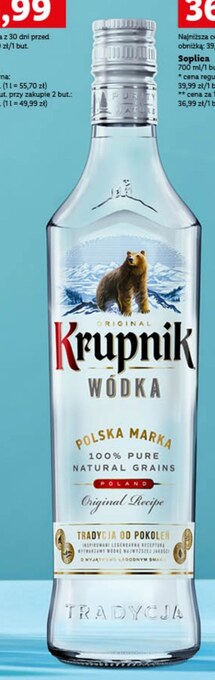 Lidl Wódka krupnik oferta