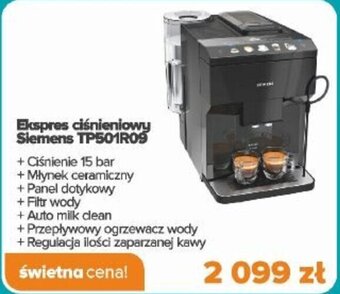 Max Elektro Ekspres ciśnieniowy Siemens TP501R09 oferta
