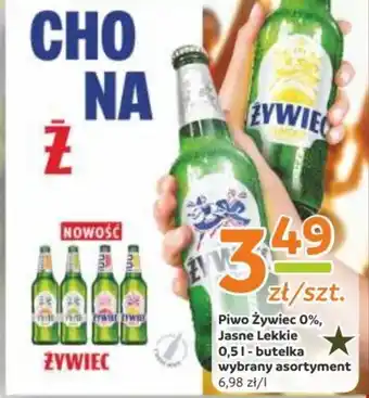 Społem Częstochowa Piwo Żywiec 0%, Jasne Lekkie 0,5l oferta