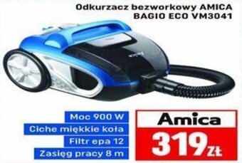 Neopunkt Odkurzacz bezworkowy AMICA BAGIO ECO VM3041 oferta