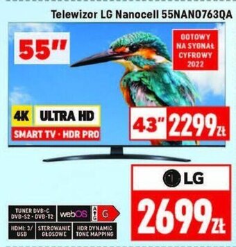 Neopunkt Telewizor LG Nanocell 55NAN0763QA oferta