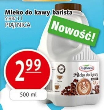 Prim Market PIĄTNICA Mleko do kawy barista 500ml oferta
