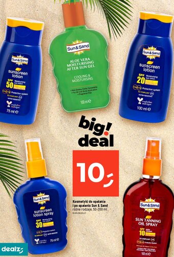 Dealz Krem do opalania spf 50 oferta