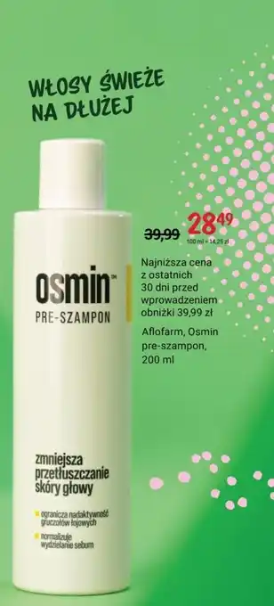 Rossmann Aflofarm, Osmin pre-szampon, 200 ml oferta