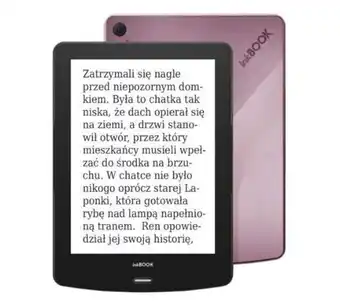 RTV EURO AGD Czytnik e-booków inkbook calypso plus 6 (różowy) + etui oferta