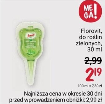 Rossmann Florovit, do roślin zielonych, 30 ml oferta