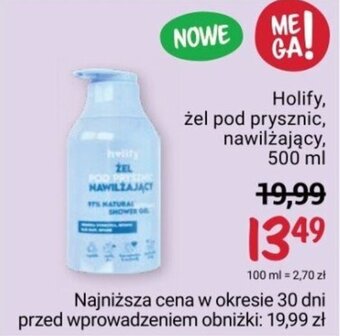 Rossmann Holify, żel pod prysznic, nawilżający, 500 ml oferta