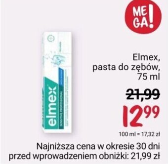 Elmex, pasta do zębów, 75 ml