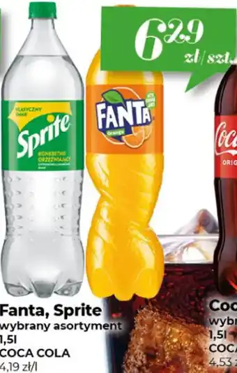 Gama COCA COLA Fanta, Sprite 1,5 L oferta