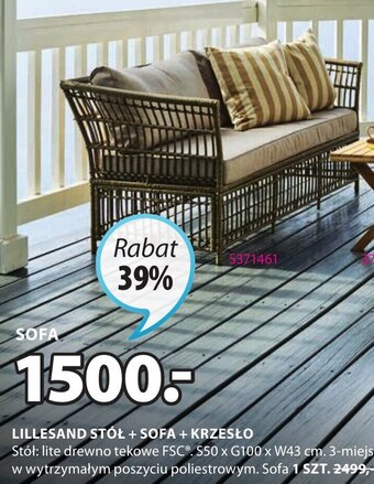 JYSK LILLESAND SOFA oferta