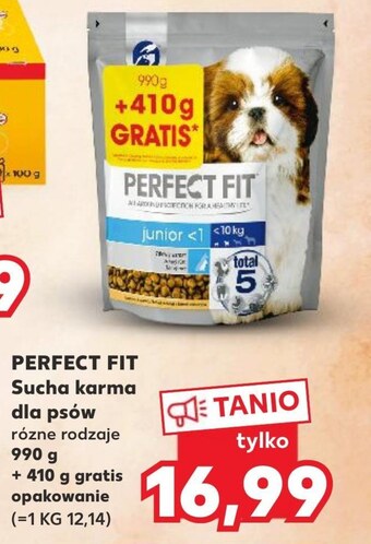 Kaufland Karma dla psa perfect fit oferta