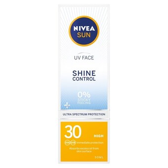 Kaufland Nivea sun matujący krem do twarzy z wysoką ochroną spf 30 50 ml oferta