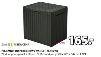 JYSK POJEMNIK DO PRZECHOWYWANIA HALKEVAD S58xW55xG44cm oferta
