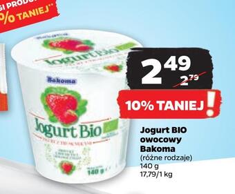 Netto Jogurt bio owocowy bakoma oferta